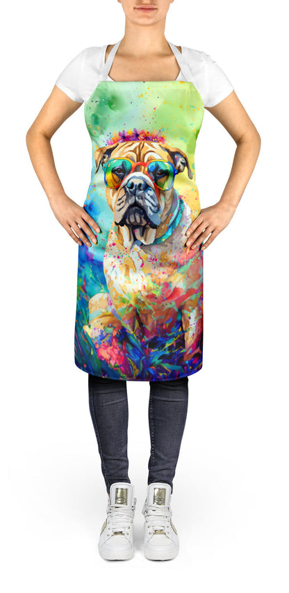 Bullmastiff Hippie Dawg Apron - One Color / One Size - Home & Garden - Kitchen Dining & Bar - Table Decoration &