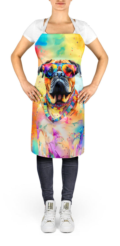 Bullmastiff Hippie Dawg Apron - One Color / One Size - Home & Garden - Kitchen Dining & Bar - Table Decoration &