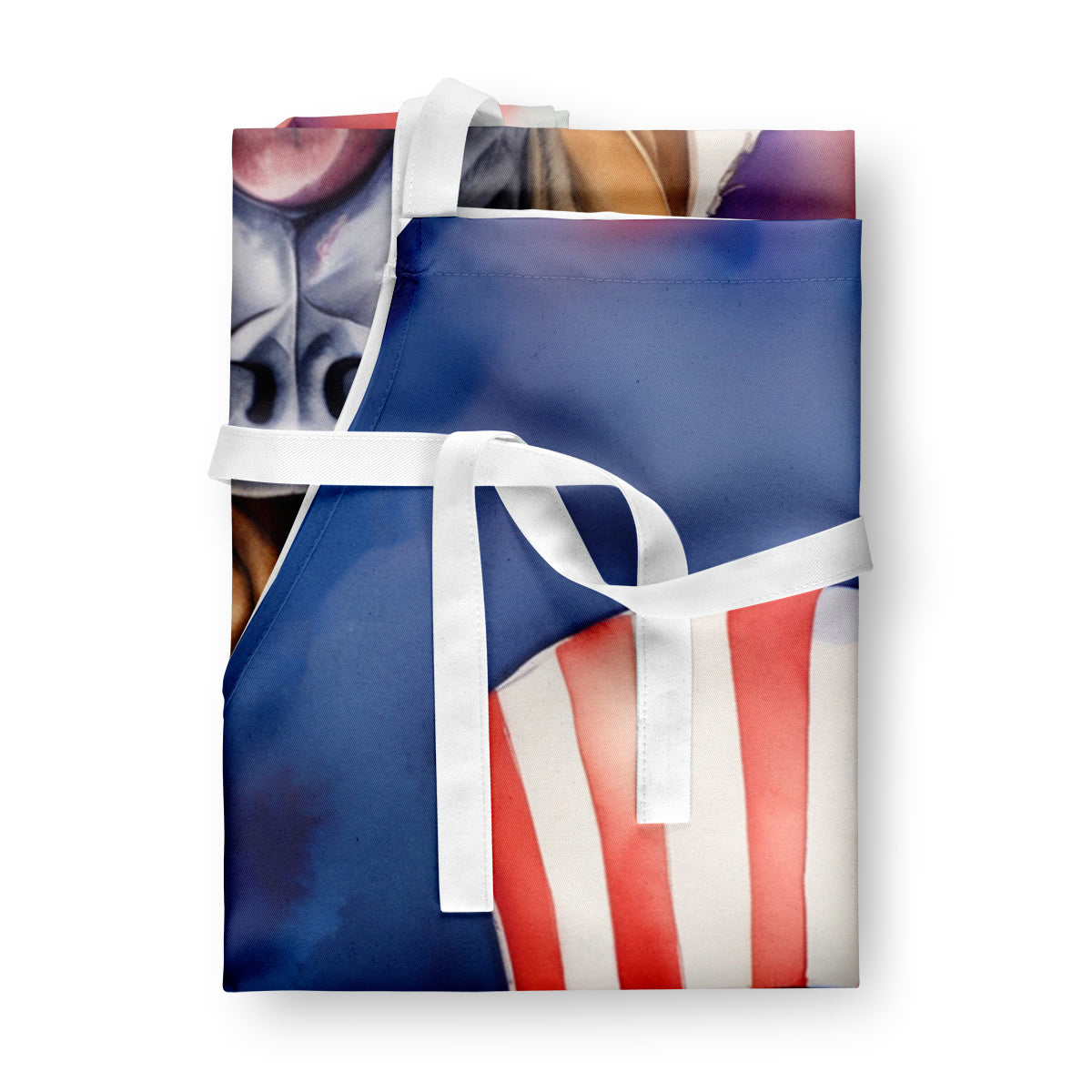 Bullmastiff Patriotic American Apron - One Color / One Size - Home & Garden - Kitchen Dining & Bar - Table Decoration &