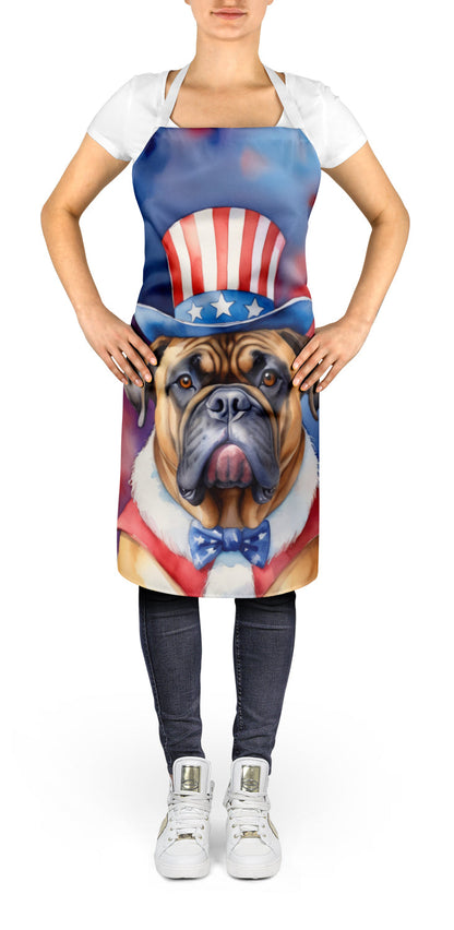 Bullmastiff Patriotic American Apron - One Color / One Size - Home & Garden - Kitchen Dining & Bar - Table Decoration &