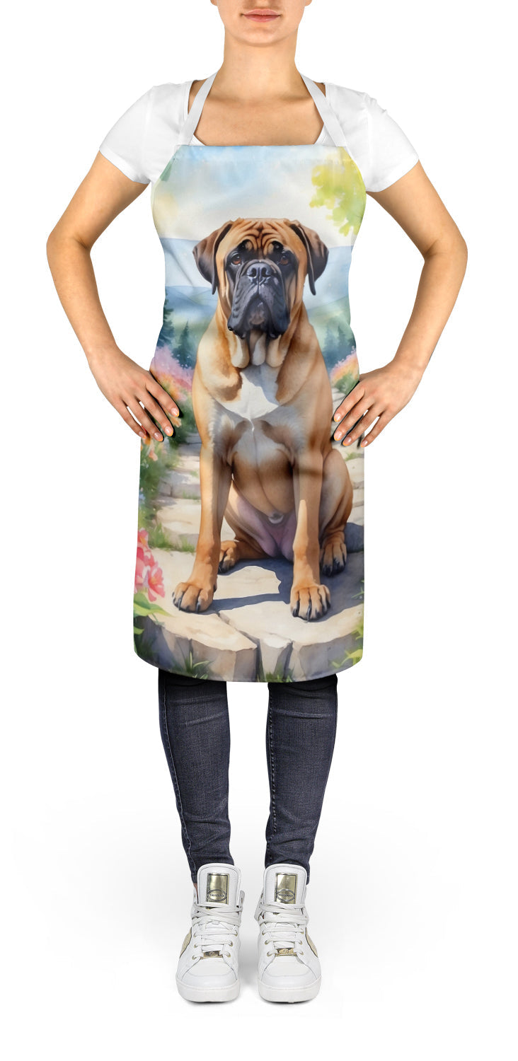 Bullmastiff Spring Path Apron - One Color / One Size - Home & Garden - Kitchen Dining & Bar - Table Decoration &