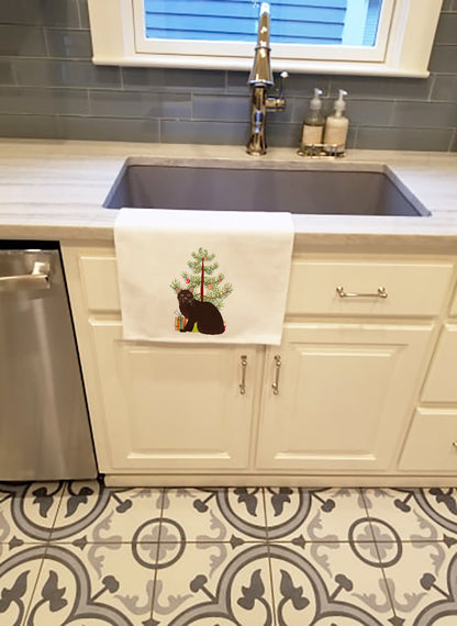 Burmese Cat Christmas Kitchen Towel Set of 2 - One Color / One Size - Home & Garden - Home Textile - Towels