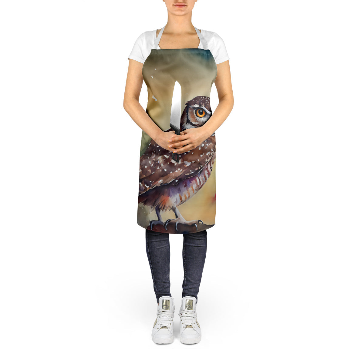 Burrowing Owl Apron - One Color / One Size - Home & Garden - Kitchen Dining & Bar - Table Decoration & Accessories
