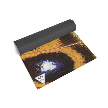 Butterfly Eco Yoga Mat – Artist Design 6mm Cushion + Grip Yune Yoga - One Color / One Size - Sports & Entertainment