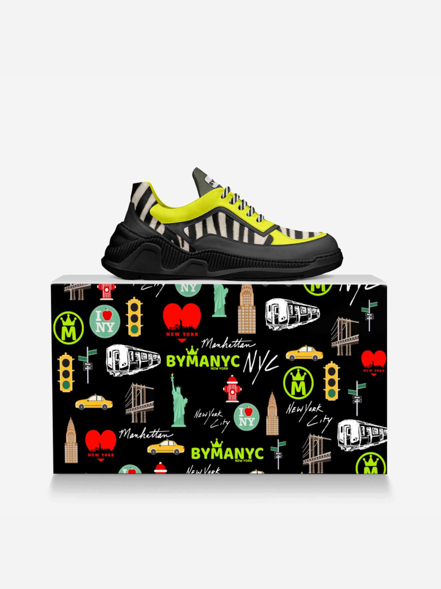 BYMANYC ® NYC Flatiron Iconic: Architecturally Elegant Vegan Sneakers - Men’s Fashion - Men’s Shoes - Oxfords