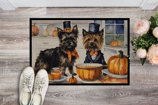 Cairn Terrier Fall Kitchen Pumpkins Doormat - One Color / One Size - Home & Garden - Home Textile - Carpets & Rugs