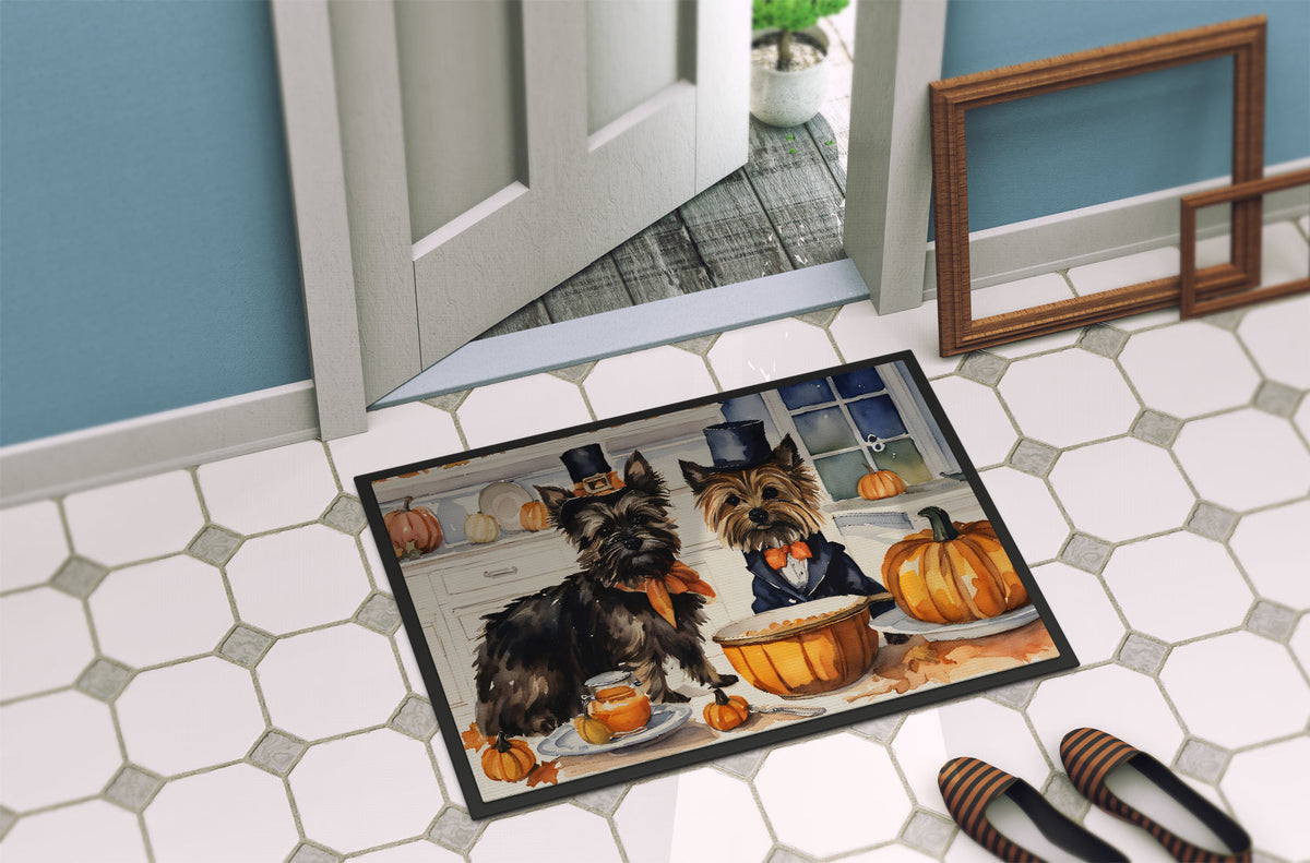 Cairn Terrier Fall Kitchen Pumpkins Doormat - One Color / One Size - Home & Garden - Home Textile - Carpets & Rugs