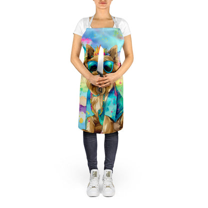 Cairn Terrier Hippie Dawg Apron - One Color / One Size - Home & Garden - Kitchen Dining & Bar - Table Decoration &