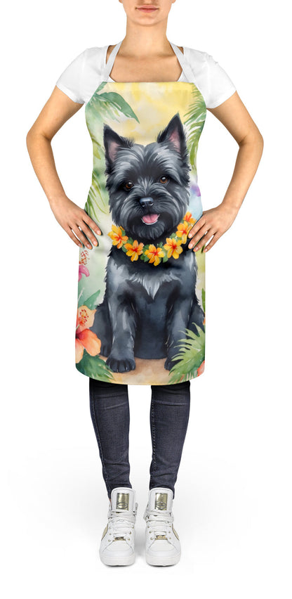 Cairn Terrier Luau Apron - One Color / One Size - Home & Garden - Kitchen Dining & Bar - Table Decoration & Accessories