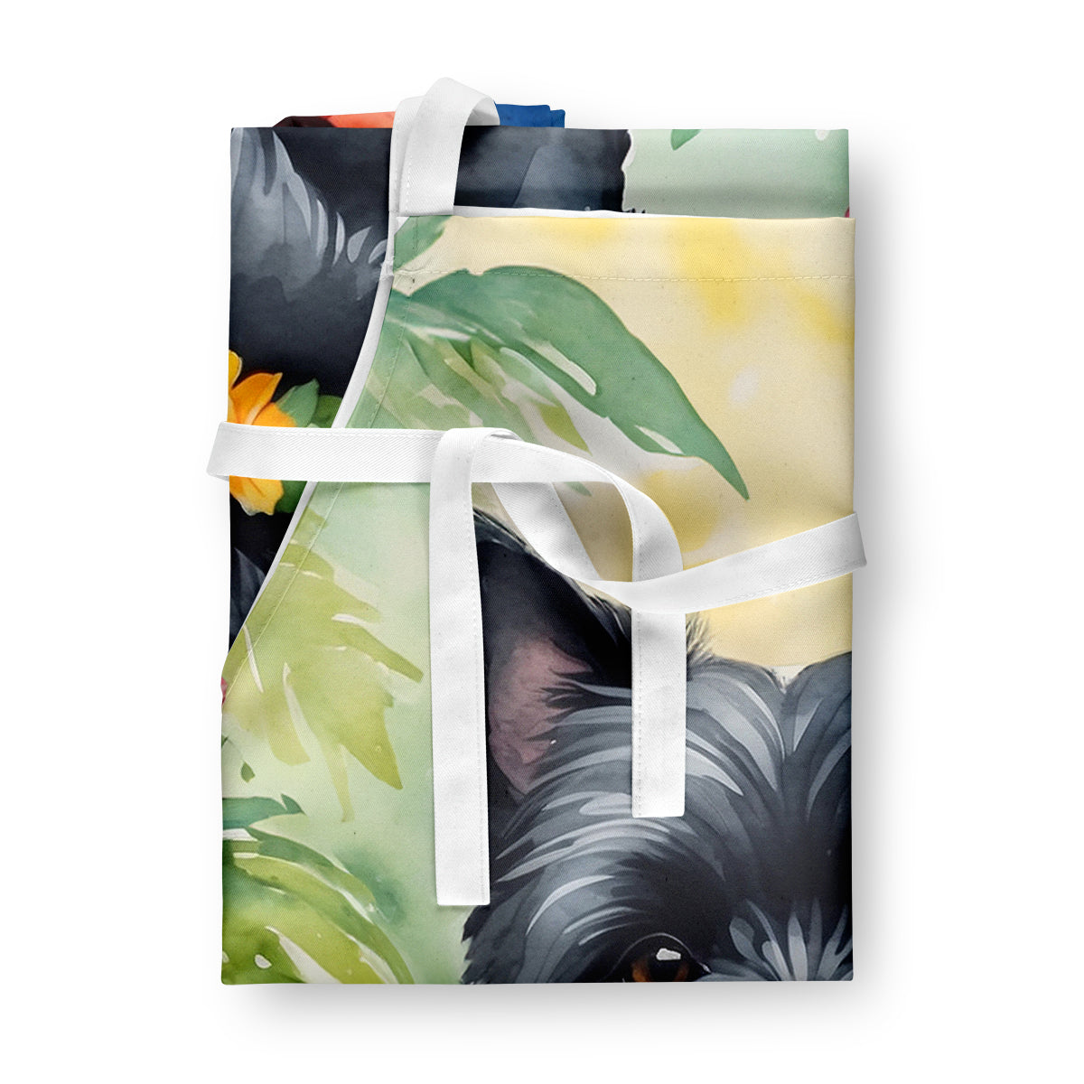 Cairn Terrier Luau Apron - One Color / One Size - Home & Garden - Kitchen Dining & Bar - Table Decoration & Accessories