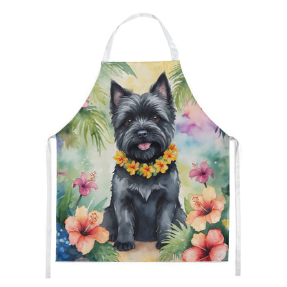 Cairn Terrier Luau Apron - One Color / One Size - Home & Garden - Kitchen Dining & Bar - Table Decoration & Accessories