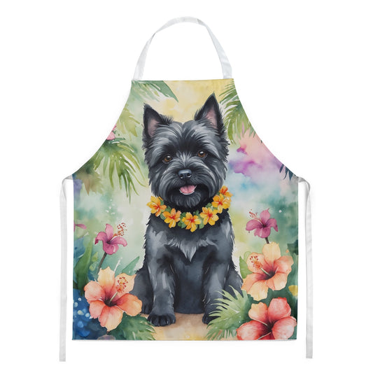 Cairn Terrier Luau Apron - One Color / One Size - Home & Garden - Kitchen Dining & Bar - Table Decoration & Accessories