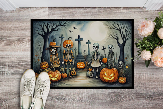 Calacas Skeletons Spooky Halloween Doormat - One Color / One Size - Home & Garden - Home Textile - Carpets & Rugs