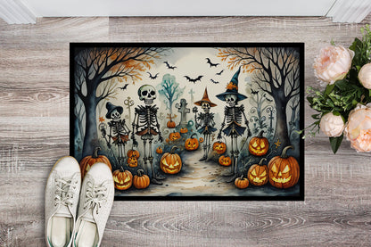 Calacas Skeletons Spooky Halloween Doormat - One Color / One Size - Home & Garden - Home Textile - Carpets & Rugs