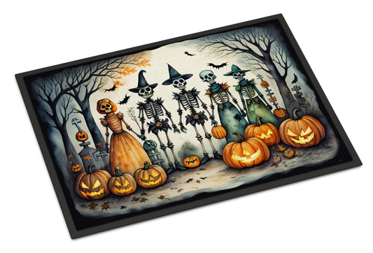 Calacas Skeletons Spooky Halloween Doormat - One Color / One Size - Home & Garden - Home Textile - Carpets & Rugs