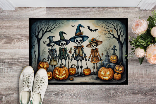 Calacas Skeletons Spooky Halloween Doormat - One Color / One Size - Home & Garden - Home Textile - Carpets & Rugs