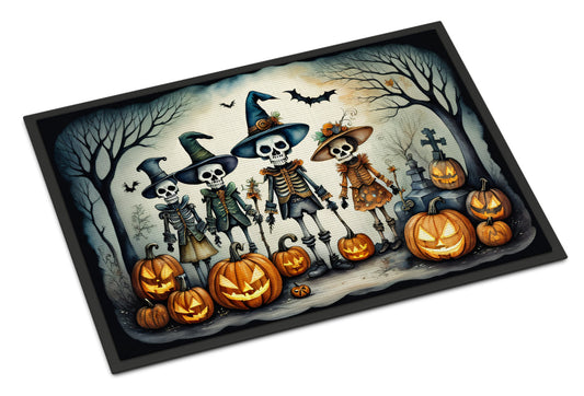 Calacas Skeletons Spooky Halloween Doormat - One Color / One Size - Home & Garden - Home Textile - Carpets & Rugs