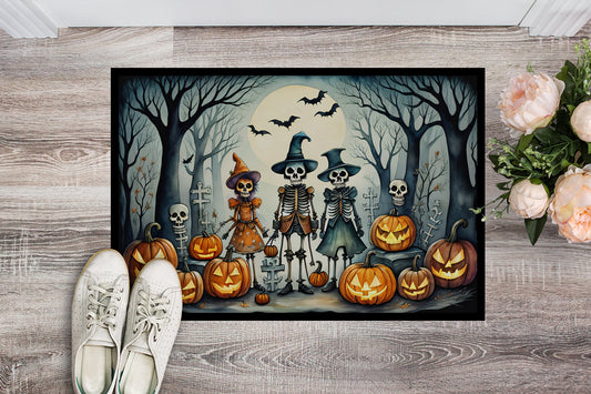 Calacas Skeletons Spooky Halloween Doormat - One Color / One Size - Home & Garden - Home Textile - Carpets & Rugs