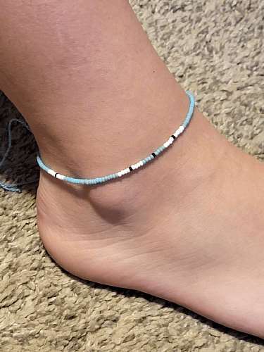 Cali Surf Anklet - Blue - One Color / One Size - Jewelry & Accessories - Jewelry Sets & More - Anklets