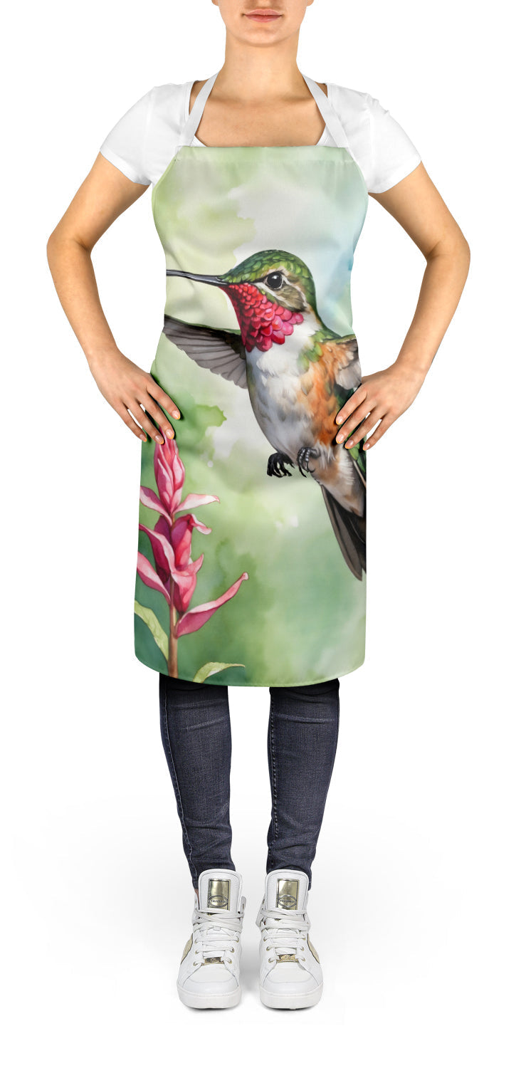 Calliope Hummingbird Apron - One Color / One Size - Home & Garden - Kitchen Dining & Bar - Table Decoration &
