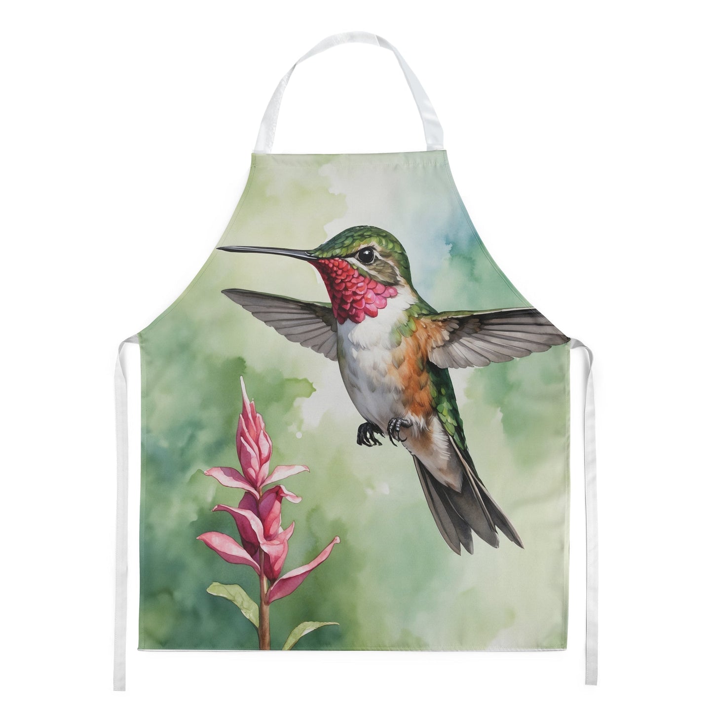 Calliope Hummingbird Apron - One Color / One Size - Home & Garden - Kitchen Dining & Bar - Table Decoration &