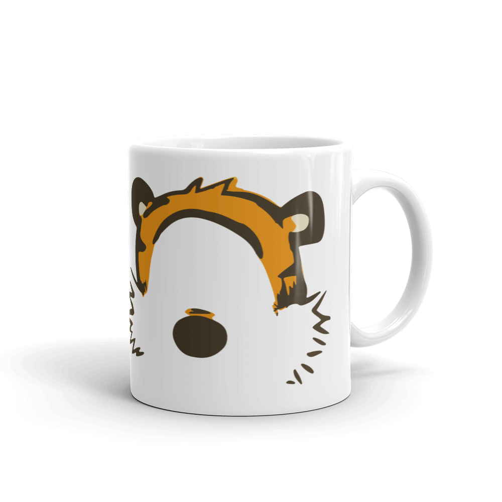 Calvin and Hobbes Faces Contour Mug - Home & Garden - Kitchen Dining & Bar - Coffeeware