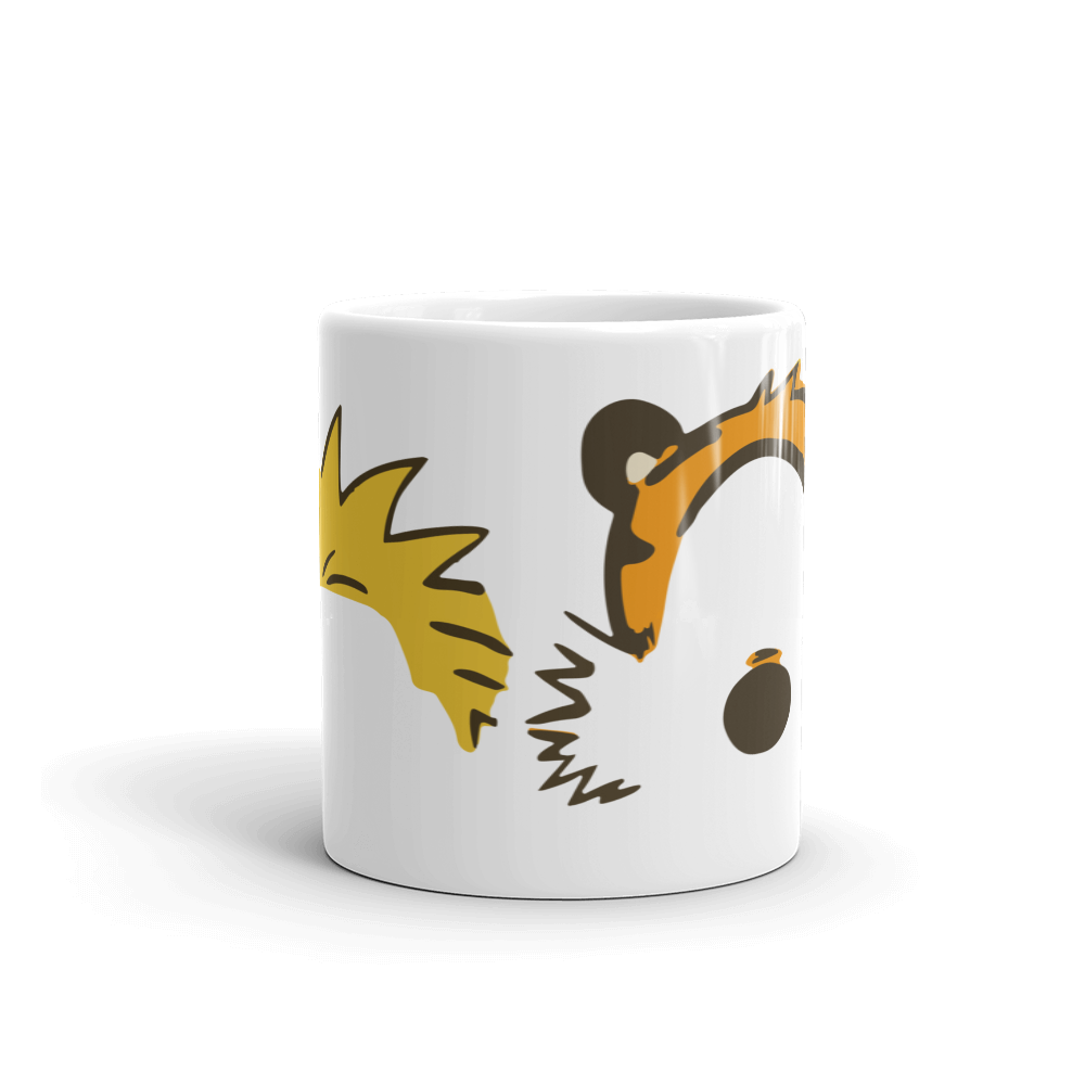 Calvin and Hobbes Faces Contour Mug - Home & Garden - Kitchen Dining & Bar - Coffeeware