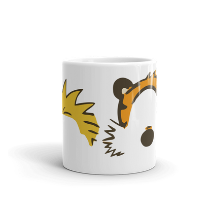 Calvin and Hobbes Faces Contour Mug - Home & Garden - Kitchen Dining & Bar - Coffeeware