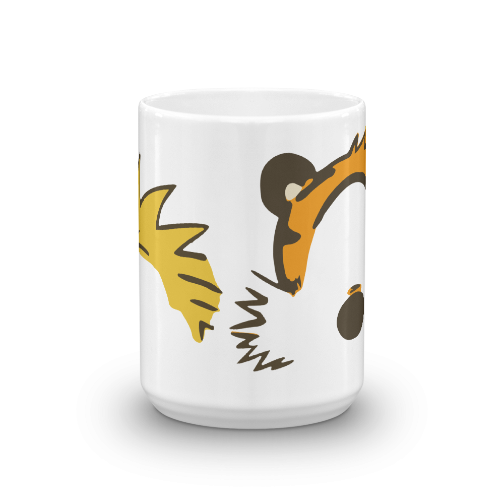 Calvin and Hobbes Faces Contour Mug - Home & Garden - Kitchen Dining & Bar - Coffeeware