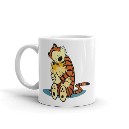 Calvin and Hobbes Hugging Mug - 11oz (325mL) - Home & Garden - Kitchen Dining & Bar - Coffeeware