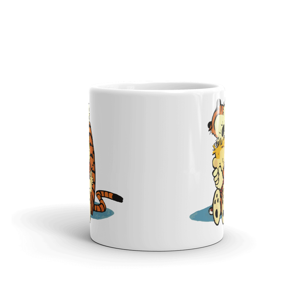 Calvin and Hobbes Hugging Mug - Home & Garden - Kitchen Dining & Bar - Coffeeware