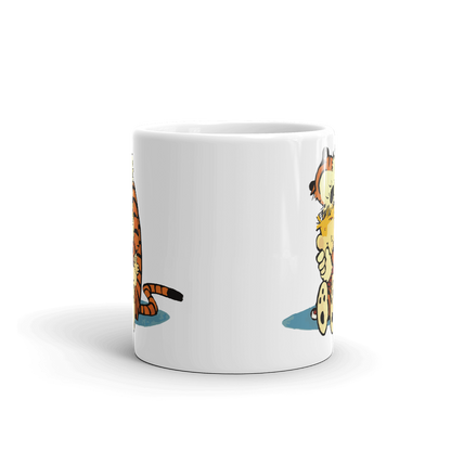 Calvin and Hobbes Hugging Mug - Home & Garden - Kitchen Dining & Bar - Coffeeware