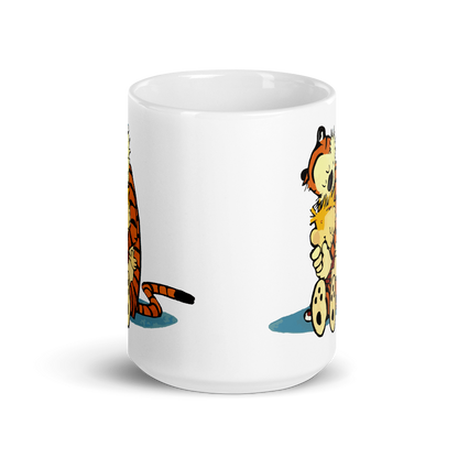 Calvin and Hobbes Hugging Mug - Home & Garden - Kitchen Dining & Bar - Coffeeware