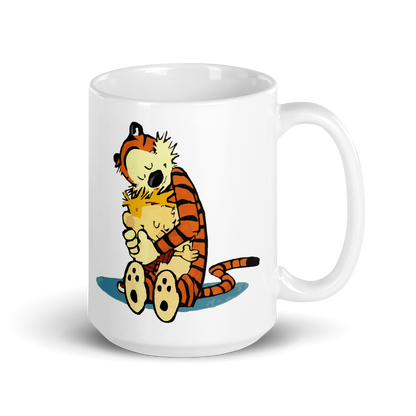 Calvin and Hobbes Hugging Mug - Home & Garden - Kitchen Dining & Bar - Coffeeware