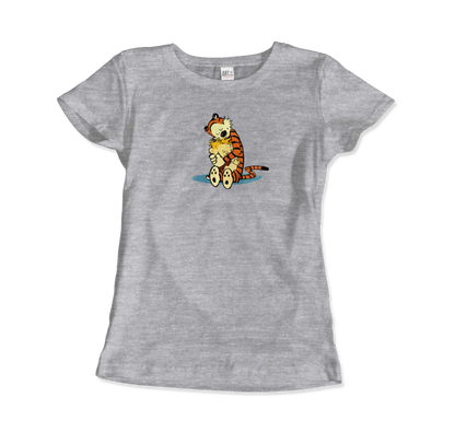 Calvin and Hobbes Hugging T-Shirt - Men’s Fashion - Men’s Clothing - Shirts - Short Sleeve Shirts