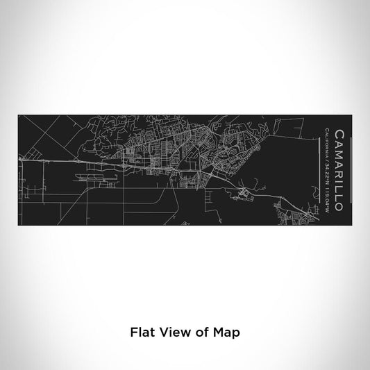 Camarillo - California Map Insulated Cup in Matte Black - Drinkware