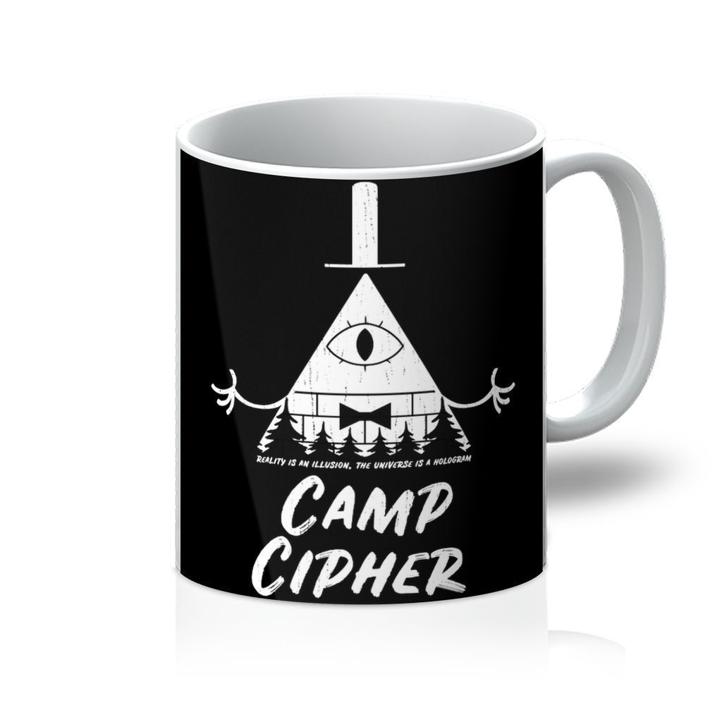 Camp Cipher Mug - One Color / One Size - Home & Garden - Kitchen Dining & Bar - Dinnerware