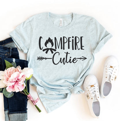 Campfire Cutie T-Shirt - Women’s Fashion - Women’s Clothing - Tops & Tees - T-Shirts