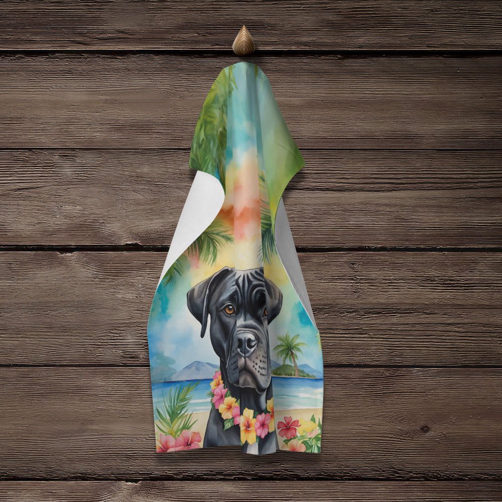 Cane Corso Luau Kitchen Towel - One Color / One Size - Home & Garden - Home Textile - Towels