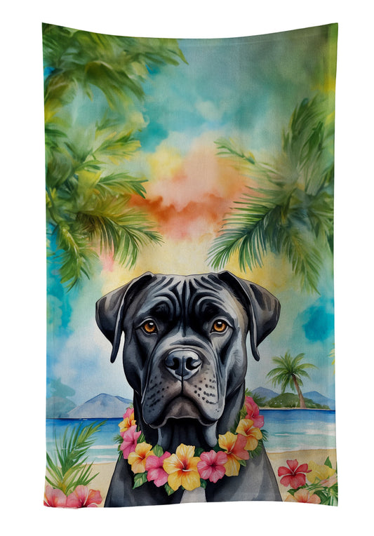 Cane Corso Luau Kitchen Towel - One Color / One Size - Home & Garden - Home Textile - Towels