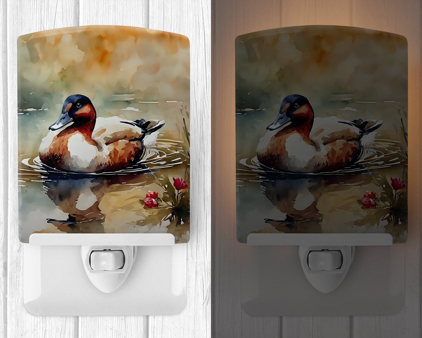 Canvasback Ceramic Night Light - One Color / One Size - Home & Garden - Home Improvement - Lights & Lighting - Night