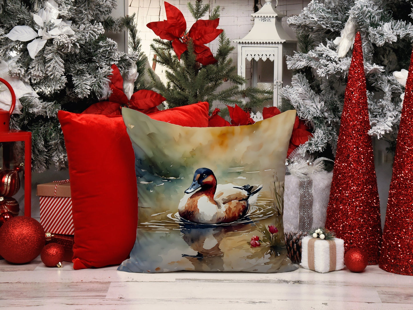 Canvasback Throw Pillow - One Color / One Size - Home & Garden - Home Textile - Pillows