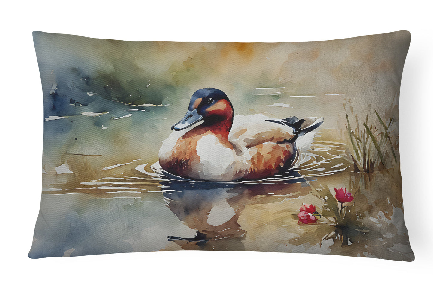 Canvasback Throw Pillow - One Color / One Size - Home & Garden - Home Textile - Pillows