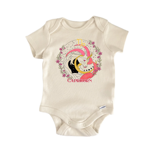 Capricorn Zodiac - Baby Boy Girl Clothes Infant Bodysuit Funny Cute Newborn - Kids & Babies - Mother & Kids - Boys’