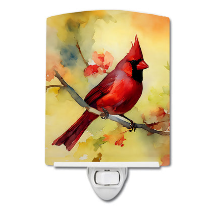 Cardinal Ceramic Night Light - One Color / One Size - Home & Garden - Home Improvement - Lights & Lighting - Night