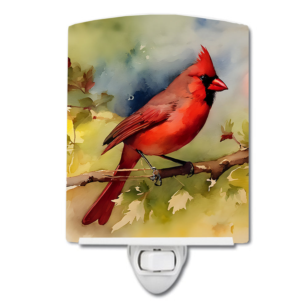 Cardinal Ceramic Night Light - One Color / One Size - Home & Garden - Home Improvement - Lights & Lighting - Night