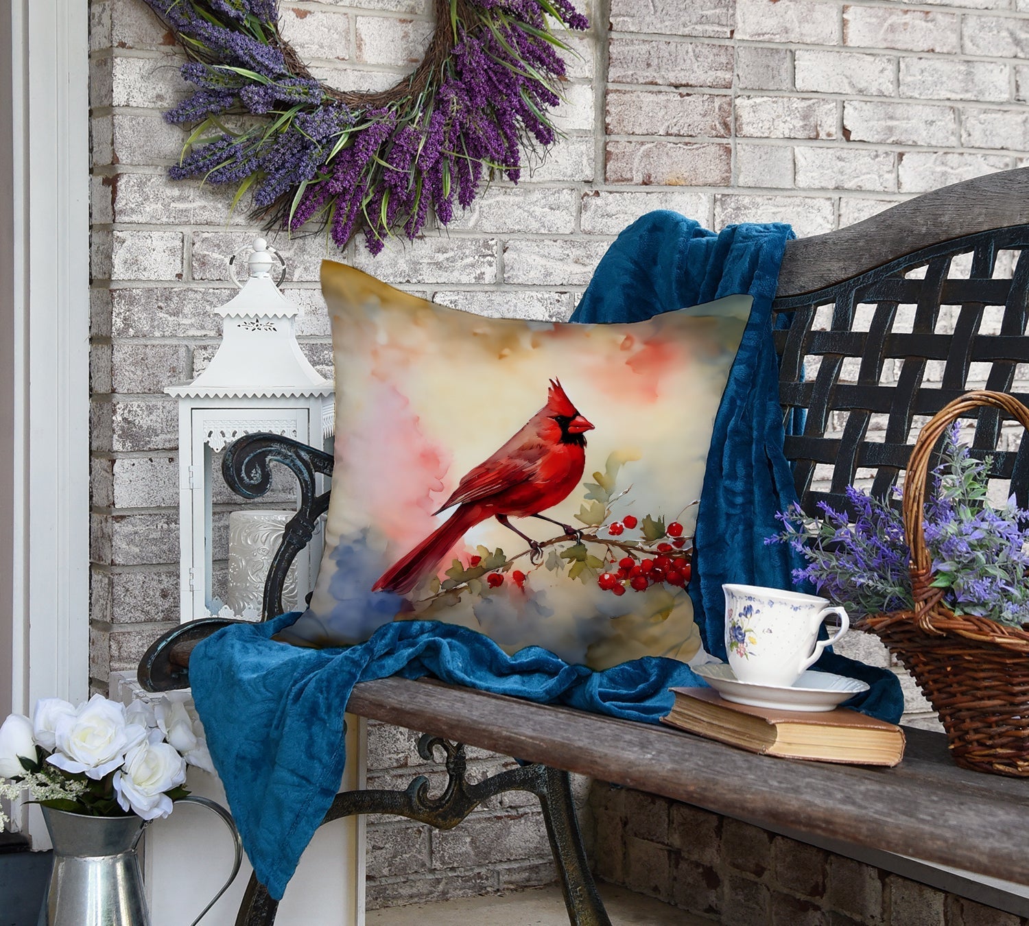 Cardinal Throw Pillow - One Color / One Size - Home & Garden - Home Textile - Pillows