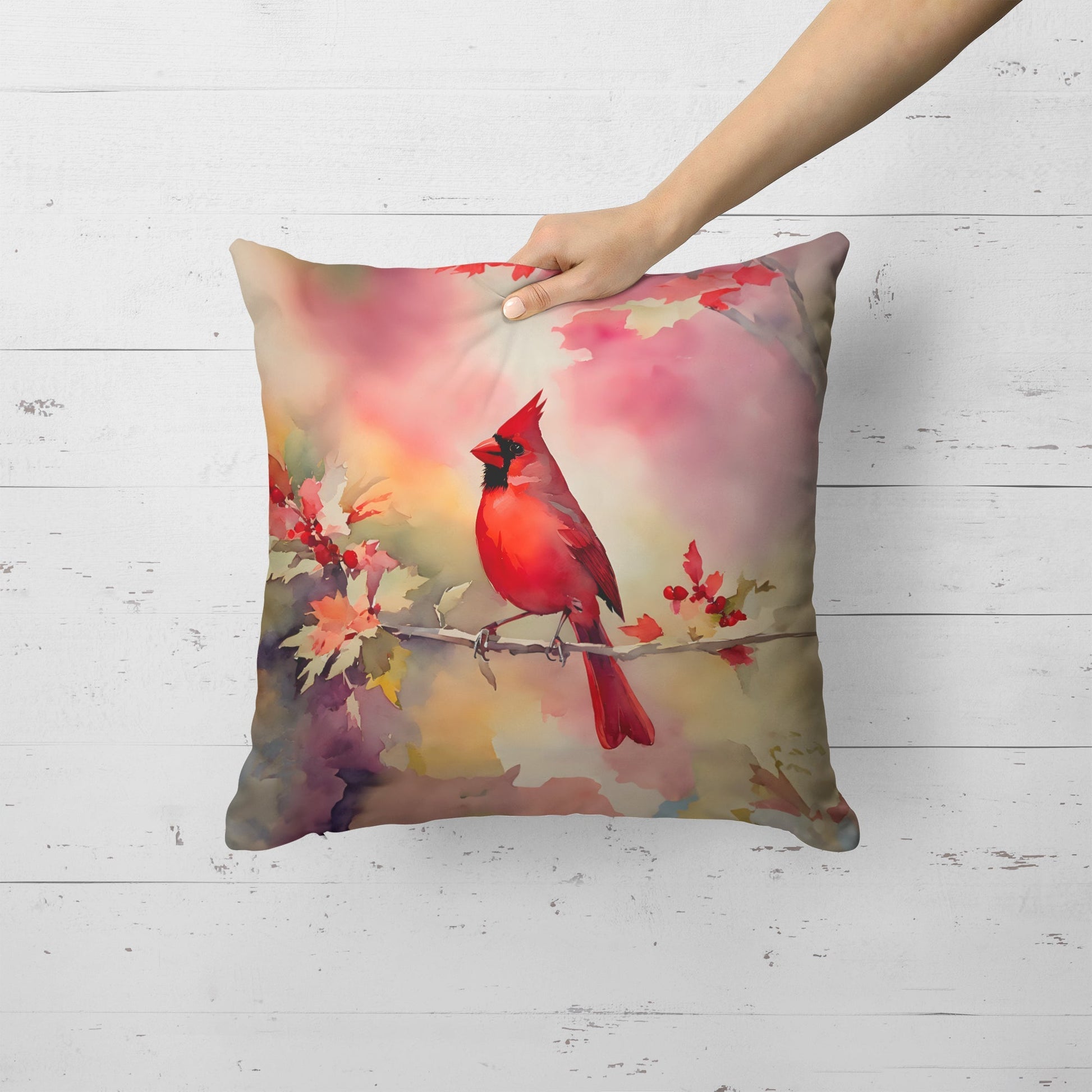 Cardinal Throw Pillow - One Color / One Size - Home & Garden - Home Textile - Pillows