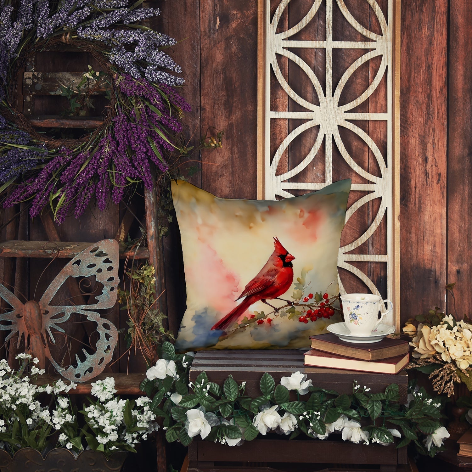 Cardinal Throw Pillow - One Color / One Size - Home & Garden - Home Textile - Pillows