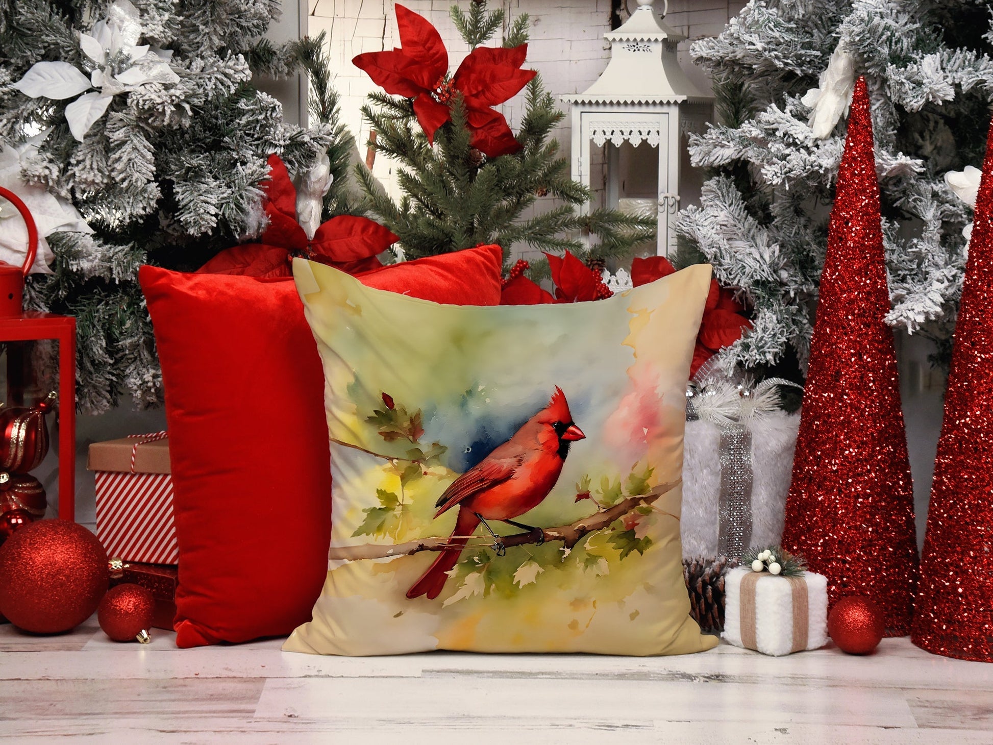 Cardinal Throw Pillow - One Color / One Size - Home & Garden - Home Textile - Pillows